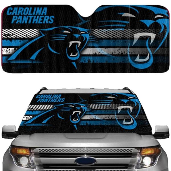 Carolina Panthers Are A Professional Usa Football Team Car Auto Sun Shade