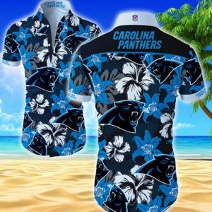 Carolina Panthers Hawaiian Shirt Summer Button Up