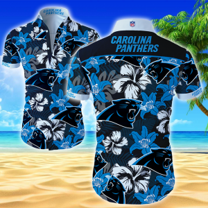 Carolina Panthers Hawaiian Shirt Summer Button Up