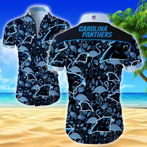 Carolina Panthers Hawaiian Shirt Summer Button Up