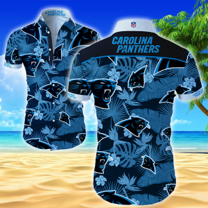 Carolina Panthers Hawaiian Shirt Summer Button Up