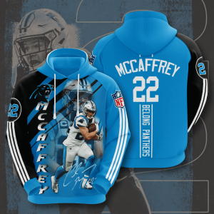 Christian McCaffrey Carolina Panthers 3D Printed Hoodie/Zipper Hoodie