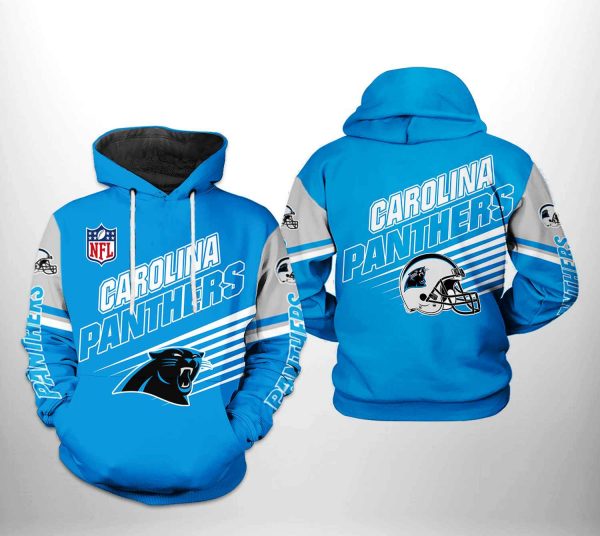 Carolina Panthers NFL Team 3D Printed Hoodie/Zipper Hoodie