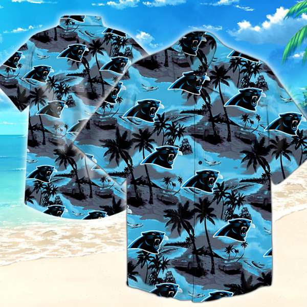 Carolina Panthers Nfl Hawaiian Shirt Summer Button Up