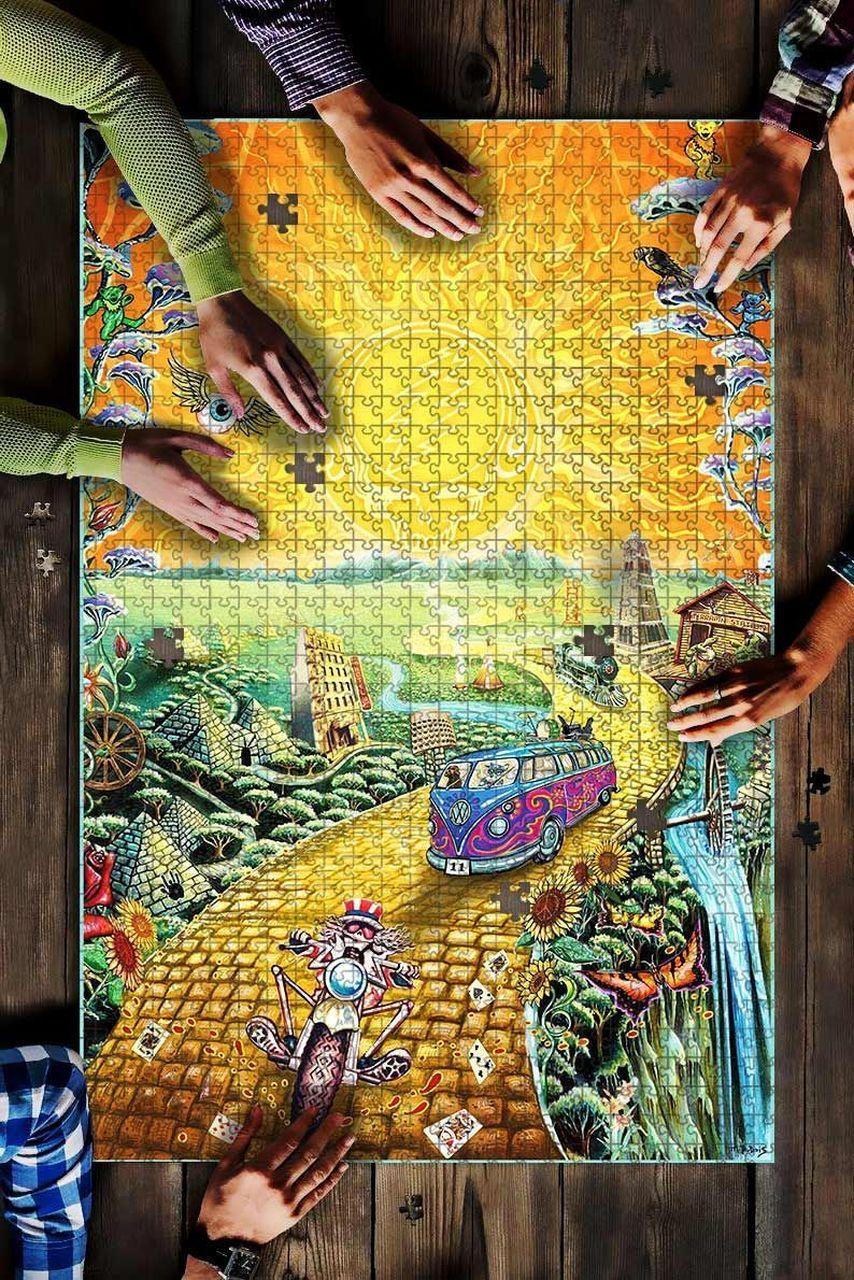 Cartoon Van Jigsaw Puzzle Set Cartoon Van Jigsaw Puzzle Set