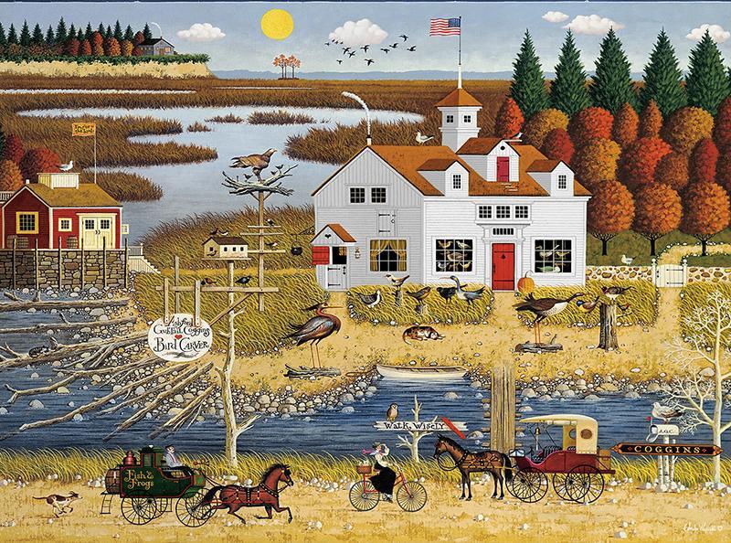 Carver Coggins Jigsaw Puzzle Set Carver Coggins Jigsaw Puzzle Set
