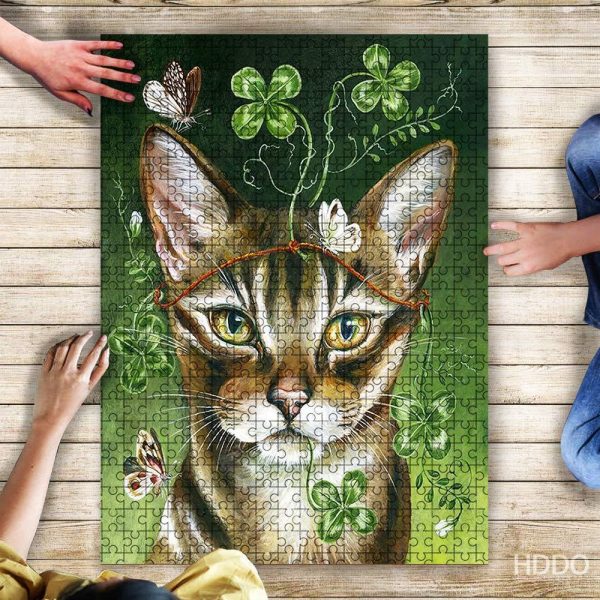 Cat Art Jigsaw Puzzle Set