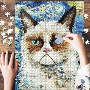 Cat Crusty Jigsaw Puzzle Set