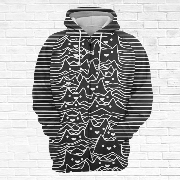 Cat Division 3D Printed Hoodie/Zipper Hoodie