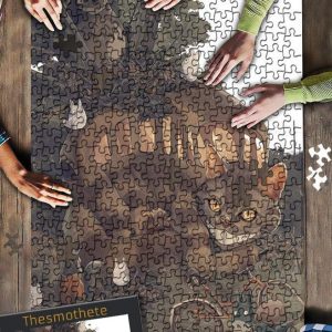 Cat Ghibli Jigsaw Puzzle Set