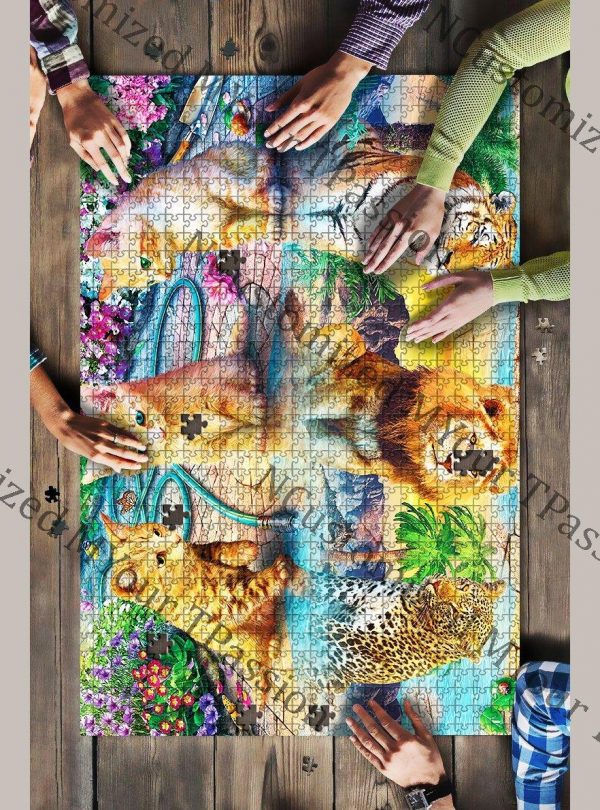 Cat Lover Jigsaw Puzzle Set
