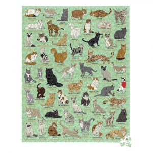 Cat Lovers Jigsaw Puzzle Set
