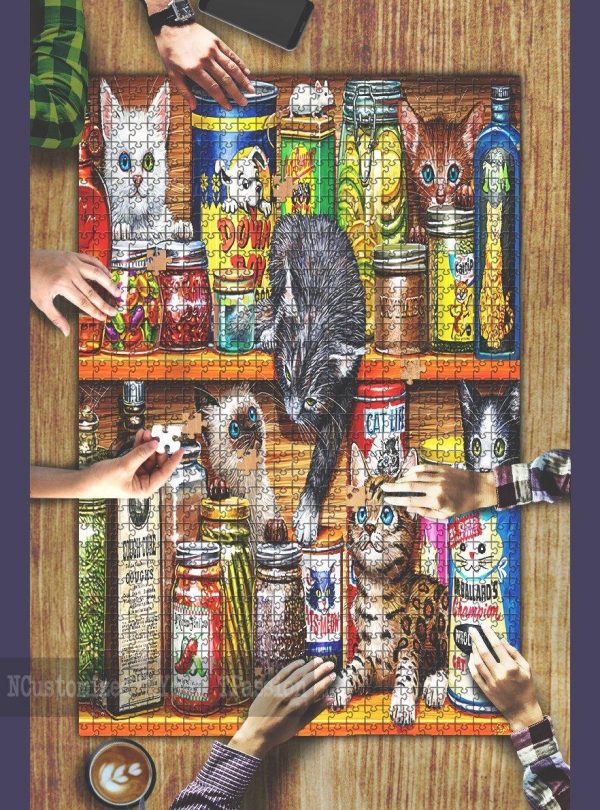 Cat Spice Jigsaw Puzzle Set