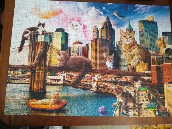 Cats World Jigsaw Puzzle Set