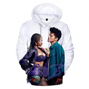 Cawordi B Rapper 3D Printed Hoodie/Zipper Hoodie