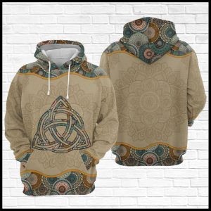 Celtic Viking Mandala 3D Printed Hoodie/Zipper Hoodie