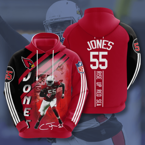 Chandler Jones Arizona Cardinals 3D Printed Hoodie/Zipper Hoodie