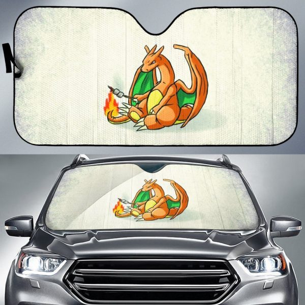 Charizard Pokemon Car Auto Sun Shade