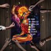 Charka Black Woman Yoga Jigsaw Puzzle Set