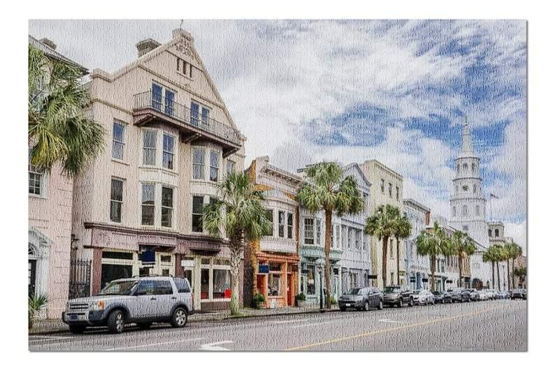 Charleston, South Carolina Jigsaw Puzzle Set Charleston, South Carolina Jigsaw Puzzle Set