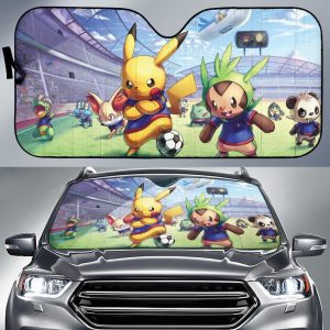 Chespin Fennekin Froakie Pokemon Car Auto Sun Shade