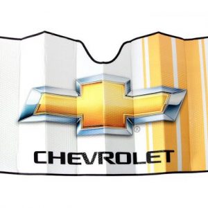 Chevy Racing Gold Windshield Car Auto Sun Shade