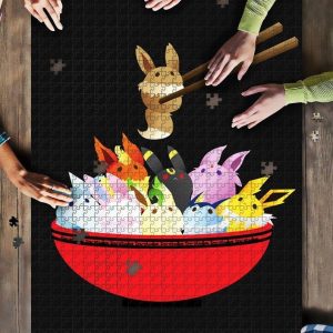Chibi Eevolution Cute Jigsaw Puzzle Set