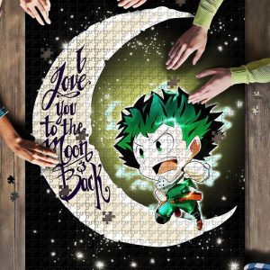 Chibi My Hero Academia Moon Jigsaw Puzzle Set