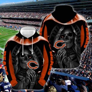 Chicago Bears 3D Printed Hoodie/Zipper Hoodie