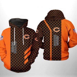 Chicago Bears NFL 3D Printed Hoodie/Zipper Hoodie