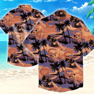 Chicago Bears Nfl Hawaiian Shirt Summer Button Up