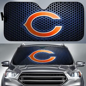 Chicago Bears Stainless Car Auto Sun Shade