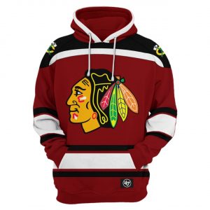 Chicago Blackhawks 3D Printed Hoodie/Zipper Hoodie