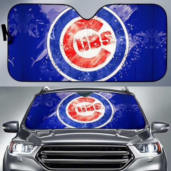 Chicago Cubs Car Auto Sun Shade