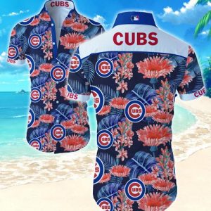 Chicago Cubs Hawaiian Shirt Summer Button Up