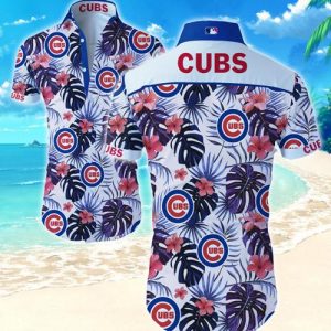 Chicago Cubs Hawaiian Shirt Summer Button Up