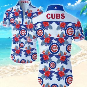 Chicago Cubs Hawaiian Shirt Summer Button Up