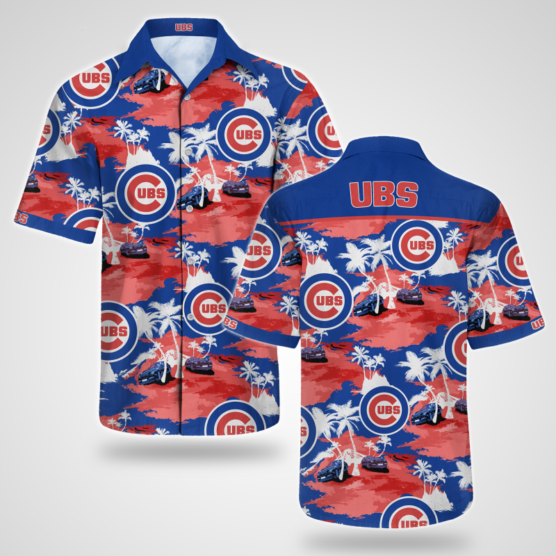 Chicago Cubs Hawaiian Shirt Summer Button Up