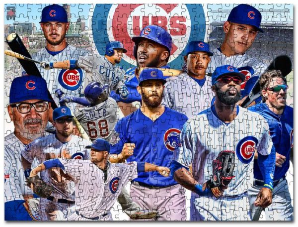 Chicago Cubs Jigsaw Puzzle Set