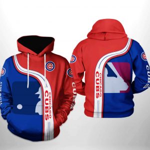 Chicago Cubs MLB Team 3D Printed Hoodie/Zipper Hoodie