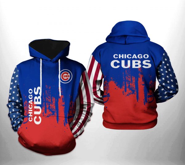 Chicago Cubs MLB Team US 3D Printed Hoodie/Zipper Hoodie