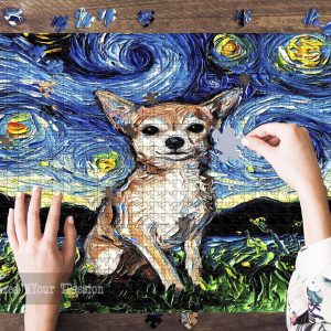 Chihuahua Art Jigsaw Puzzle Set