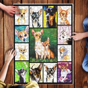 Chihuahua Jigsaw Puzzle Set