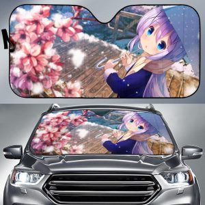 Chino Kafuu Is The Order A Rabbit Anime Car Auto Sun Shade