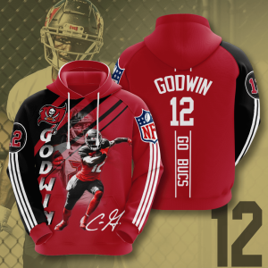 Chris Godwin Tampa Bay Buccaneers NFL 3D Printed Hoodie/Zipper Hoodie