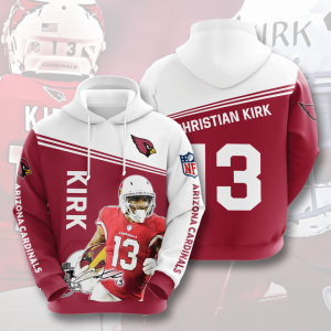 Christian Kirk Arizona Cardinals 3D Printed Hoodie/Zipper Hoodie