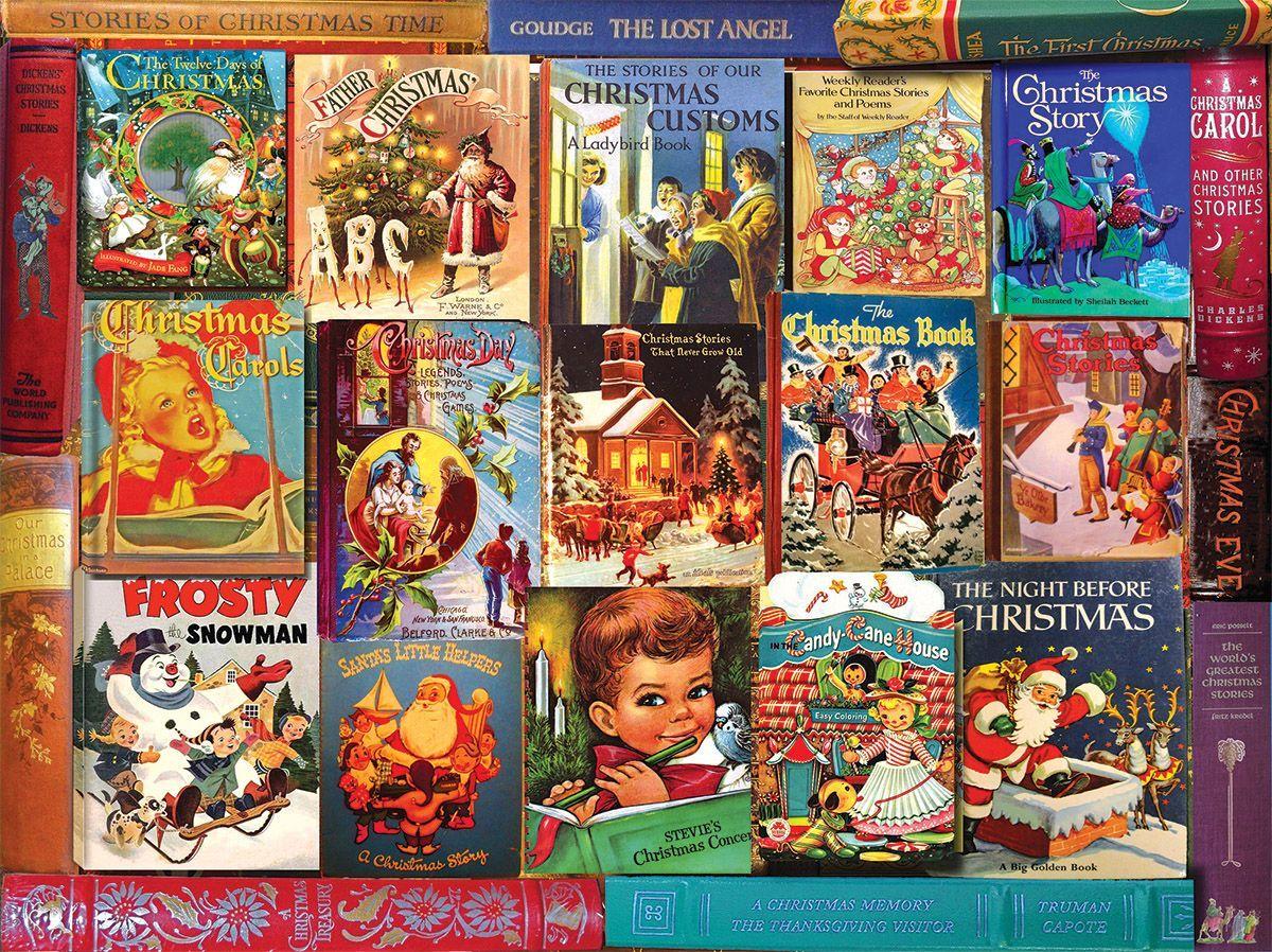 Christmas Books Jigsaw Puzzle Set Christmas Books Jigsaw Puzzle Set