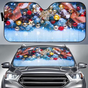 Christmas Car Auto Sun Shade