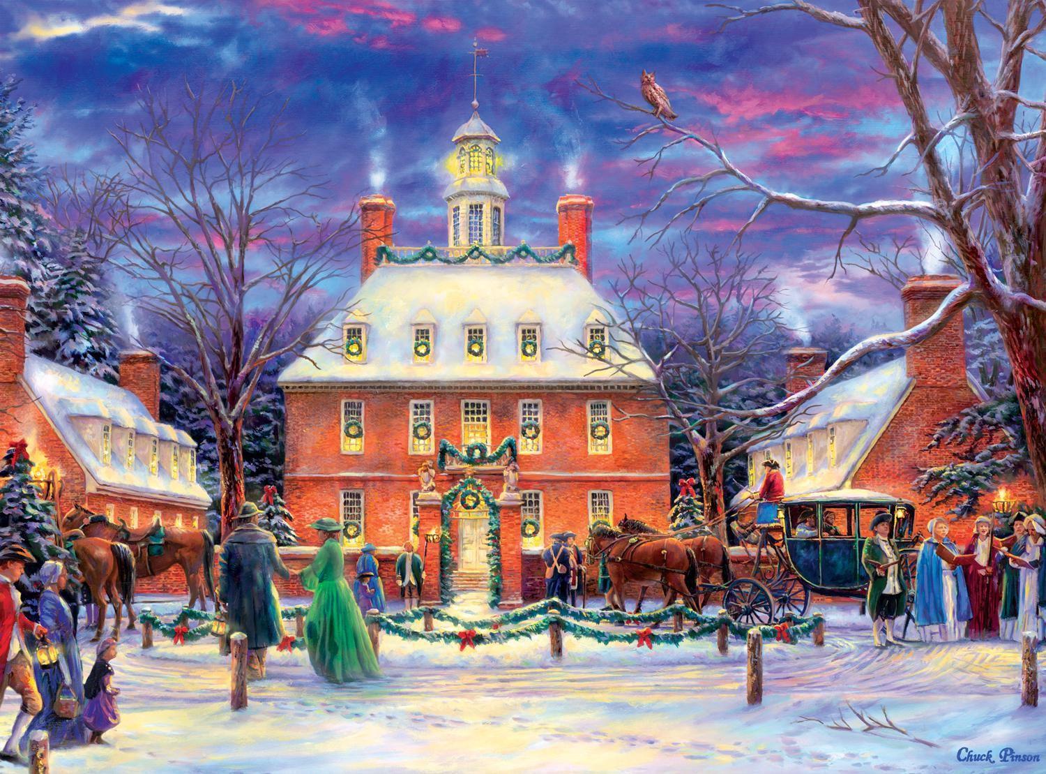Chuck Pinson Governors Party Jigsaw Puzzle Set Chuck Pinson Governors Party Jigsaw Puzzle Set