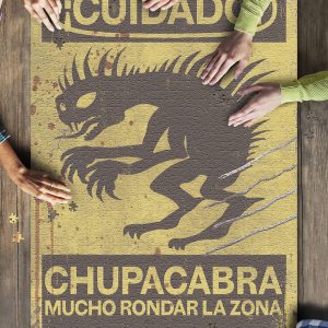 Chupacabra Area Spanish Jigsaw Puzzle Set